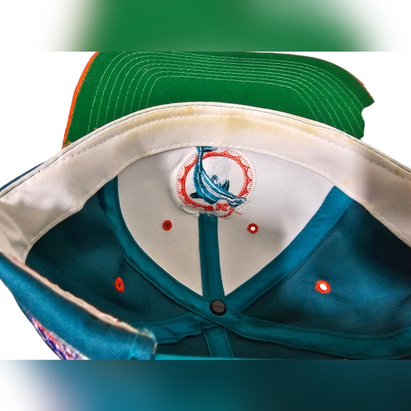 VINTAGE MIAMI DOLPHINS SPORTS SPECIALTIES PRO-LINE HAT New (READ) - Picture 10 of 12